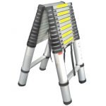 Thang nhôm rút chữ A