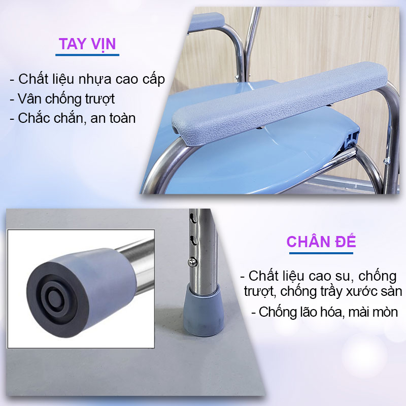 Ghế bô vệ sinh cho người già GK-116